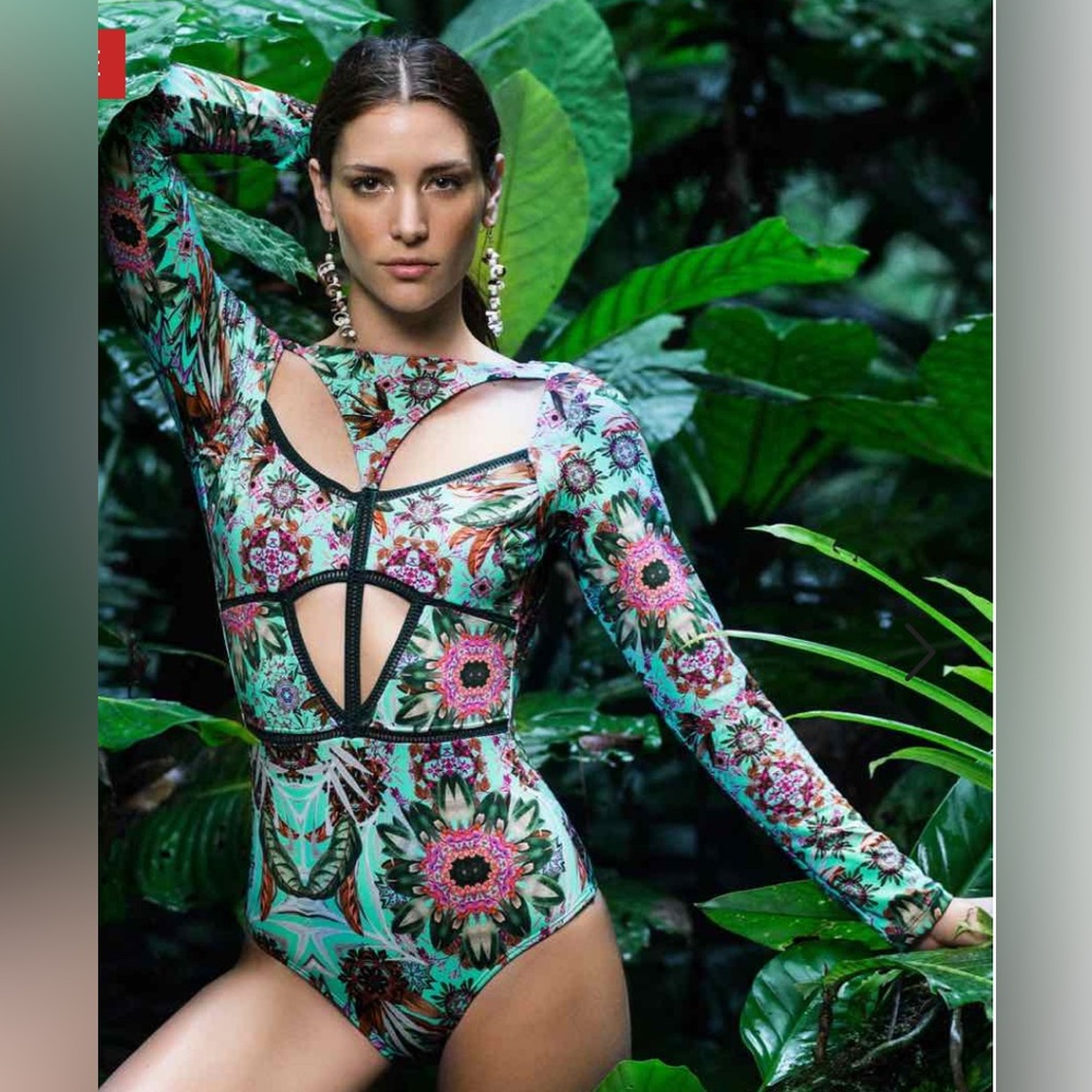 NWOT OndadeMar UPF 50 Amazonia Swimsuit “Amazonia” - Picture 3 of 8